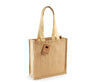 JUTE COMPACT TOTE