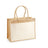 COTTON PUCKET JUTE SHOPPER