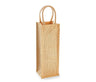 WESTFORD MILL SHIMMER JUTE BOTTLE BAG