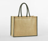 WESTFORD MILL NATURAL STARCHED JUTE CLASSIC SHOPPER