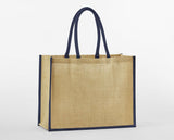 WESTFORD MILL NATURAL STARCHED JUTE CLASSIC SHOPPER