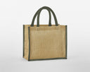 WESTFORD MILL NATURAL STARCHED JUTE MIDI TOTE