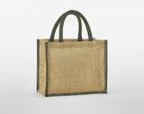 WESTFORD MILL NATURAL STARCHED JUTE MIDI TOTE