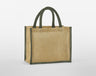 WESTFORD MILL NATURAL STARCHED JUTE MIDI TOTE
