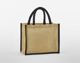 WESTFORD MILL NATURAL STARCHED JUTE MIDI TOTE