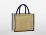 WESTFORD MILL NATURAL STARCHED JUTE MIDI TOTE