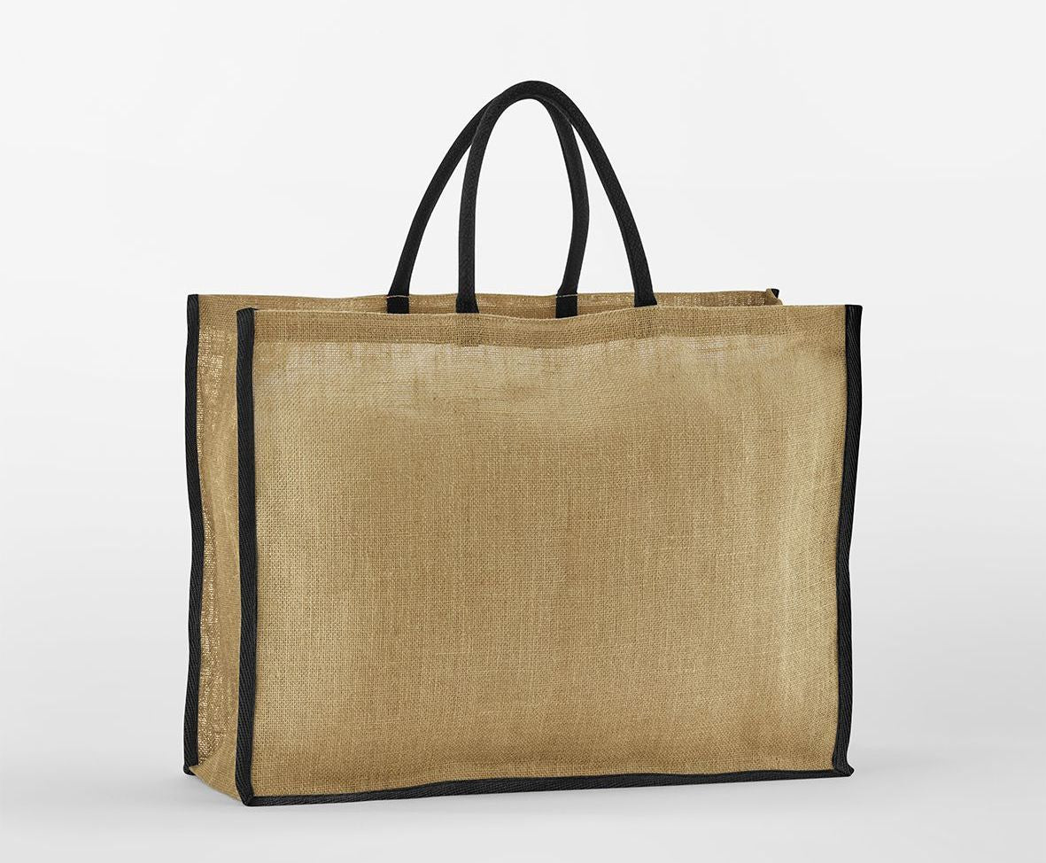 WESTFORD MILL NATURAL STARCHED JUTE MARKET SHOPPER