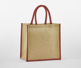 WESTFORD MILL NATURAL STARCHED JUTE MINI GIFT BAG