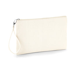 CANVAS WRISTLET POUCH