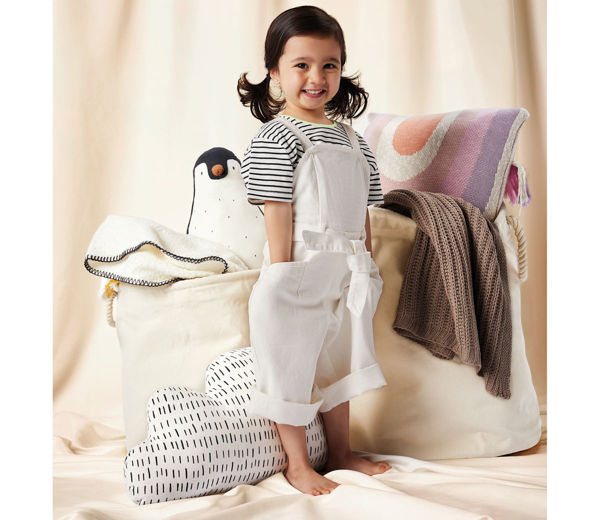 WESTFORD MILL HEAVY CANVAS STORAGE TRUG