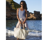 WESTFORD MILL OVERSIZED HEAVY DUTY CANVAS TOTE BAG