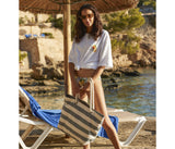 WESTFORD MILL NAUTICAL BEACH BAG
