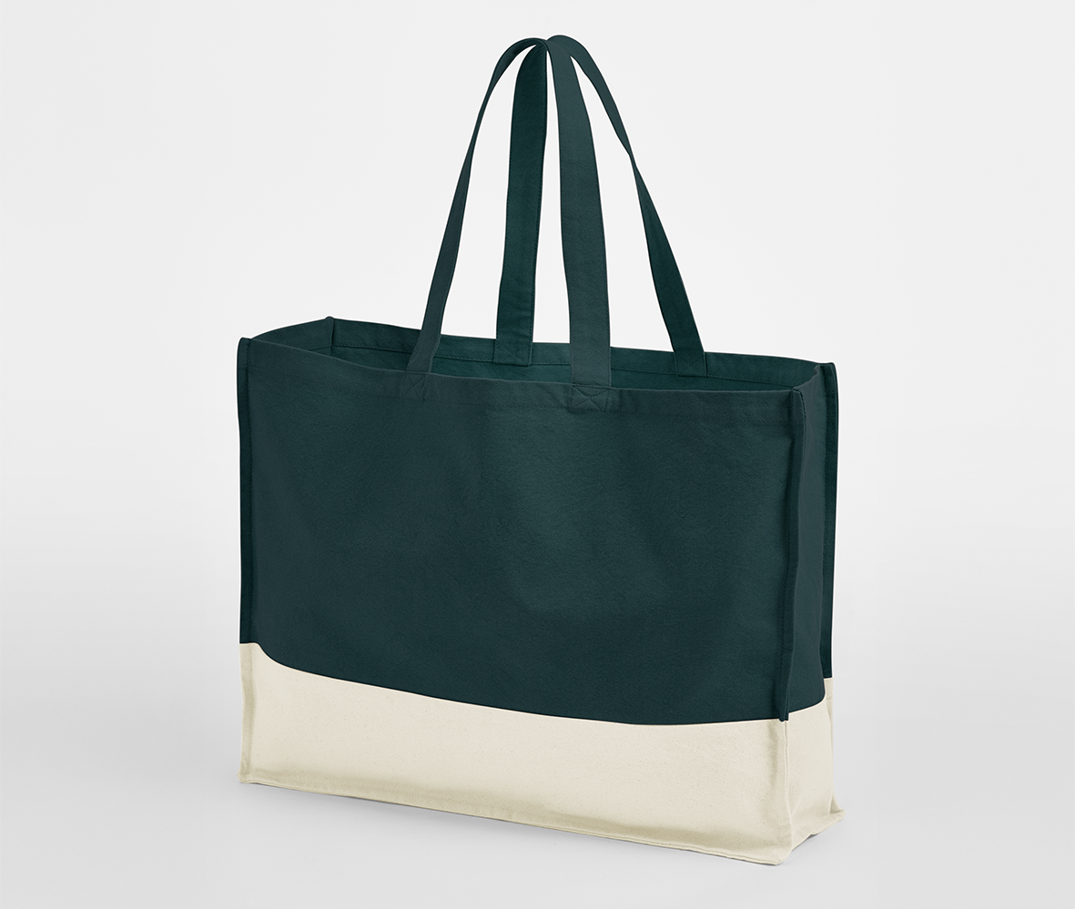 WESTFORD MILL EARTHAWARE® ORGANIC CONTRAST SHOPPER