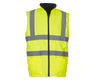 HI-VIS REVERSIBLE FLEECE BODYWARMER