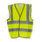 KIDS HI-VIS TWO BAND & BRACES WAISTCOAT
