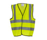KIDS HI-VIS TWO BAND & BRACES WAISTCOAT