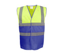 YOKO HI-VIS TWO-TONE WAISTCOAT