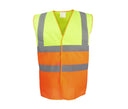 YOKO HI-VIS TWO-TONE WAISTCOAT