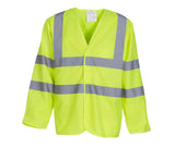 HI-VIS LONG SLEEVE WAISTCOAT