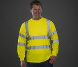 YOKO HI-VIS LONG SLEEVE T-SHIRT
