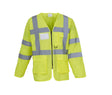 HI-VIS EXECUTIVE LONG SLEEVE WAISTCOAT