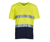HI-VIS TOP COOL V-NECK T-SHIRT