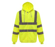 HI-VIS ZIP HOODIE