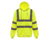 HI-VIS ZIP HOODIE